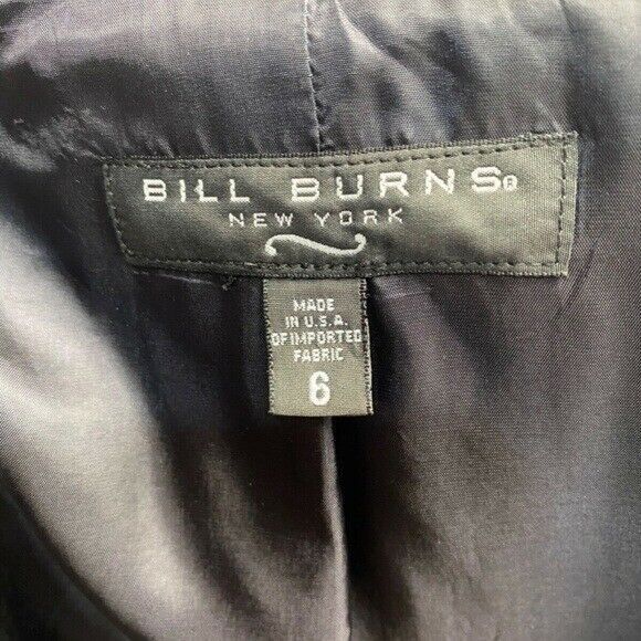 Bill Jones New York‎ Womens Light Weight Double Breasted Long 100% Wool Coat - Picture 9 of 9